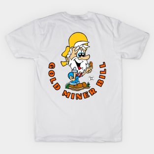 Cute Gold miner Bill gold Rush gang Oronoco, Minnesota original art fritts Cartoons 2023 T-Shirt